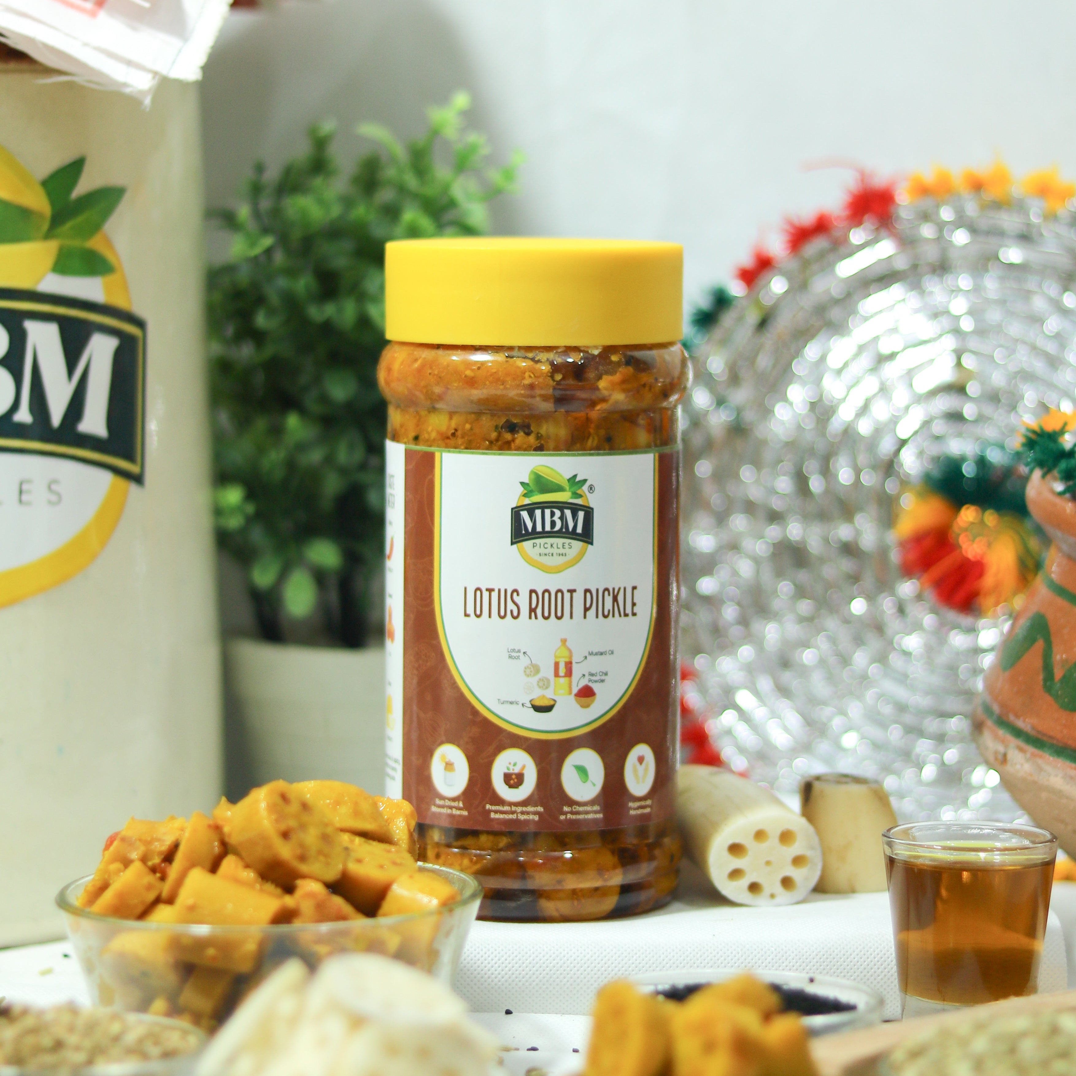 Lotus Root Pickle         بھے اچار