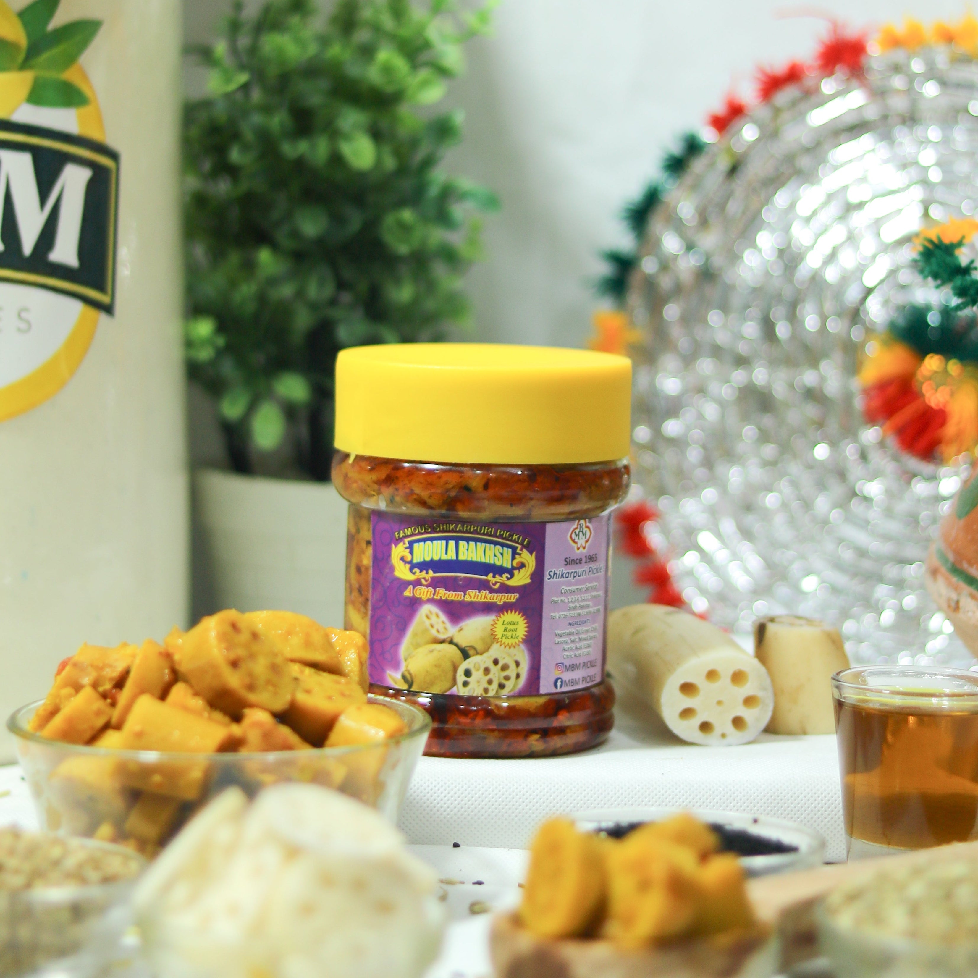 Lotus Root Pickle         بھے اچار